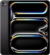 Apple iPad Pro 13-inch (M4): Designed for Apple smarts, Ultra Retina XDR display, 512GB, 12MP front/rear cameras, LiDAR scanner, Wi-Fi 6E, Face ID, all-day battery life — S Pace Black black