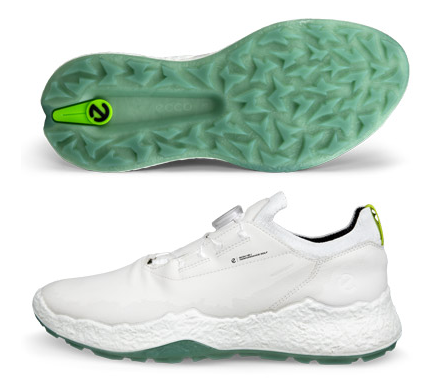 ecco men's shoes (no spikes) BIOM H5 BOA #138024-01007, white